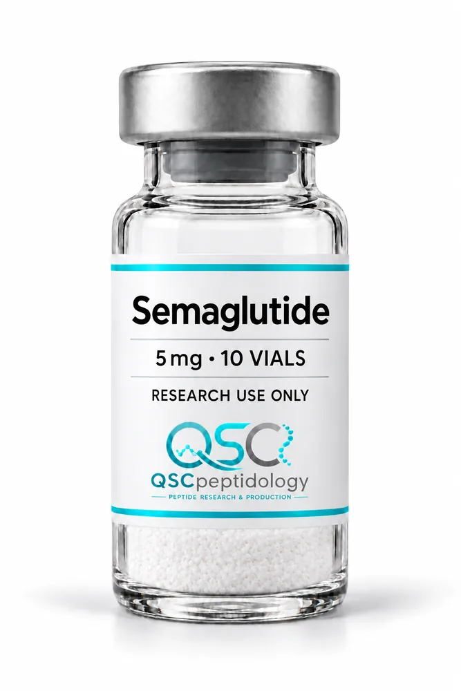Semaglutide 5mg (10 hettuglas pakkning) QSC Peptidology