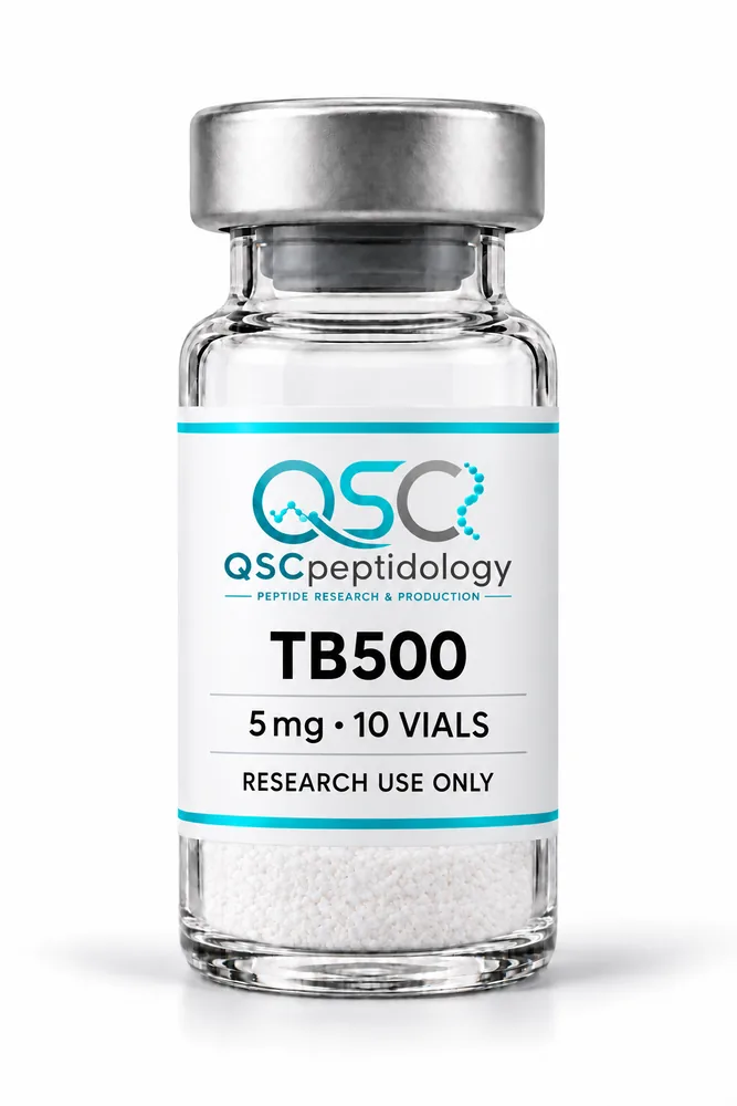 TB-500 5mg (10 hettuglas pakkning) QSC Peptidology